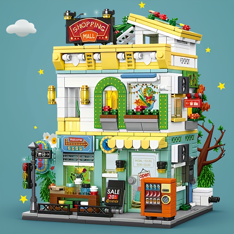 Model Kit Companies - Ulice miasta, krajobraz miejski, supermarket, hotel,