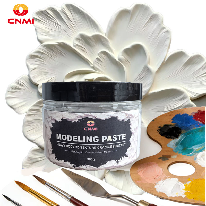 Plastic Model Paint - 300g Biała Akrylowa Pasta Modelująca Idealna