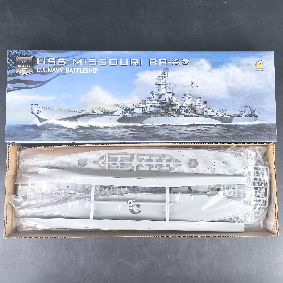 Model Kit Uss Missouri - VeryFire VF700909 1/700 USS MISSOURI BB-63