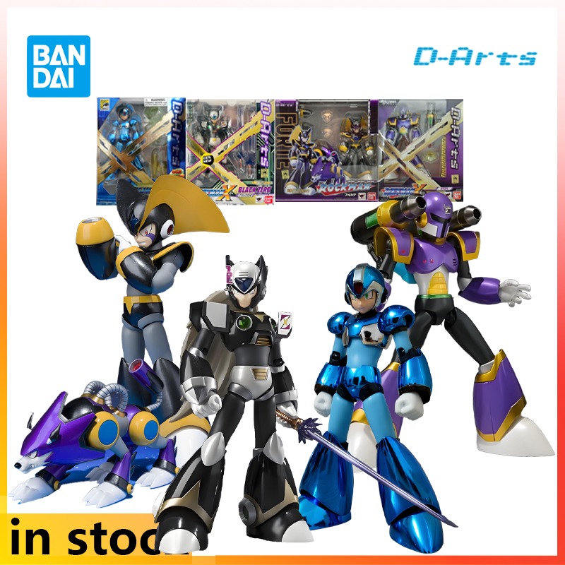 Mega Man X Model Kit - Oryginalne produkty Bandai D-arts Mecha, ruchome