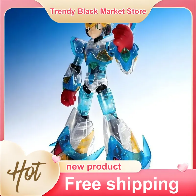 Mega Man X Model Kit - Modny model do składania Mega Man