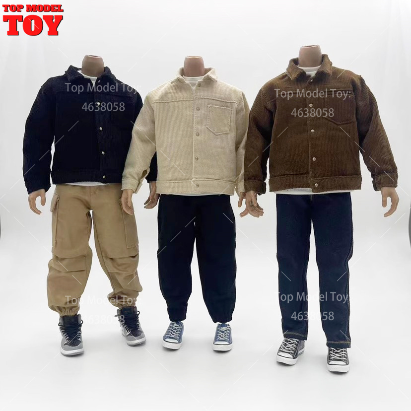 Model Kit Varnish - 1/6 Skala Męska Casual Trendy Top