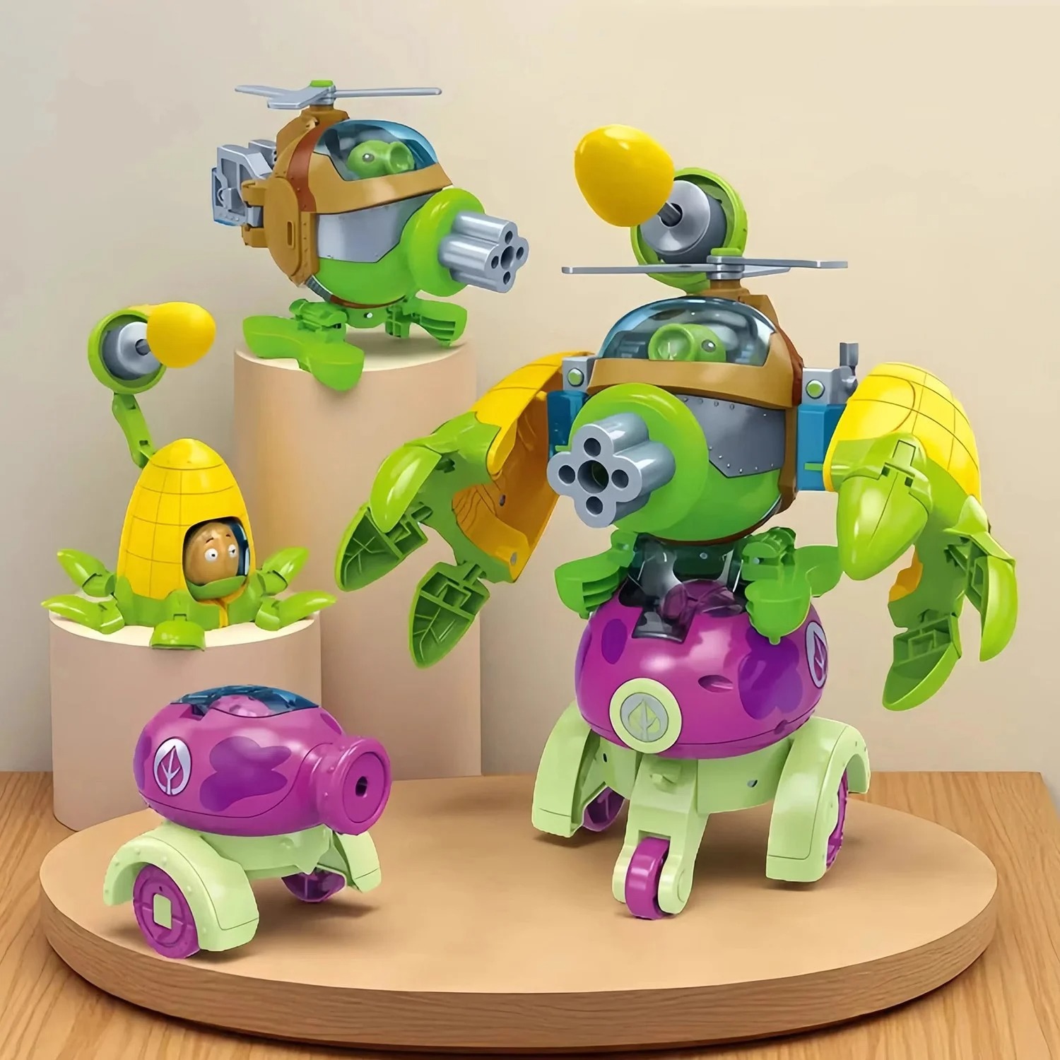 Model Kit Zombie - 2025 Nowe Figurki Akcji Plants vs.