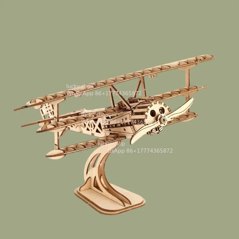 Model Kit Wood - Drewniany model ze zebranego zamiatałki 3D