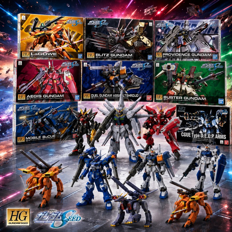 Model Kit Non Gundam - Bandai HG SEED 1/144 Blitz Aegis
