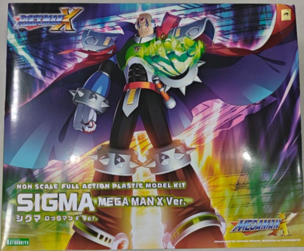 Mega Man X Model Kit - Kotobukiya Sigma Mega Man X Wersja
