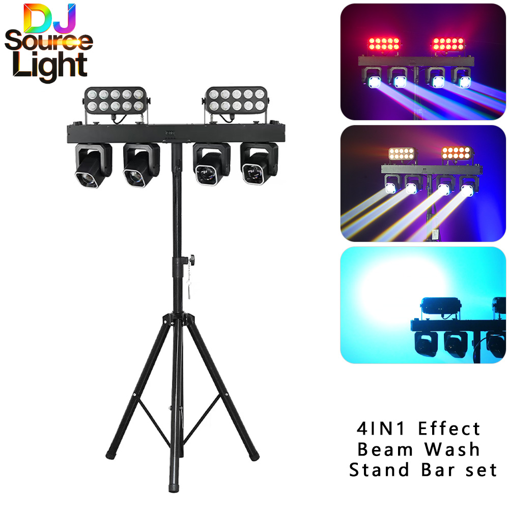 Wash Effect Set - Zestaw Par LED RGBW 4w1 4x40W