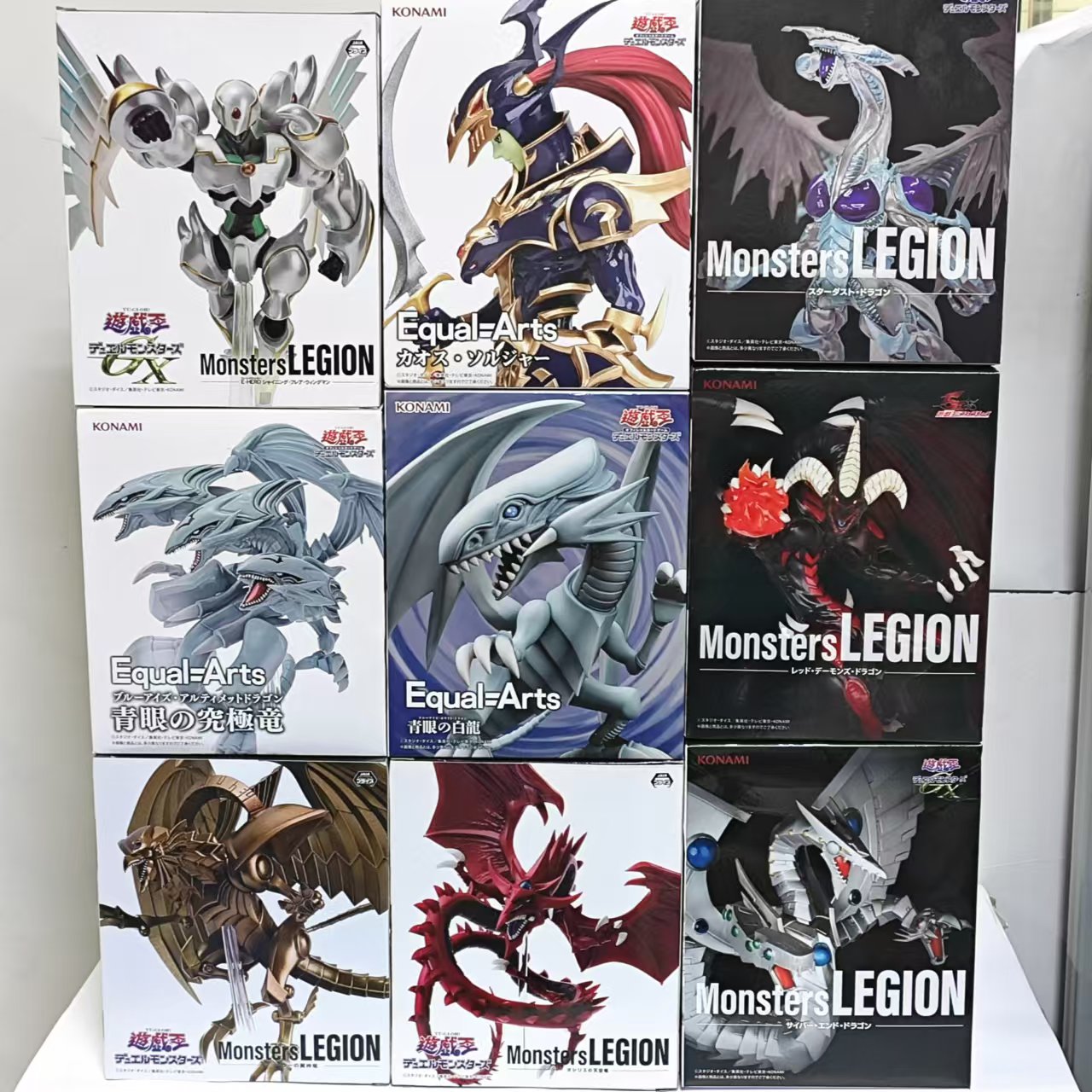 Model Kit Yugioh - Oryginalny KONAMI Yu-Gi-Oh! Czarny Smok z