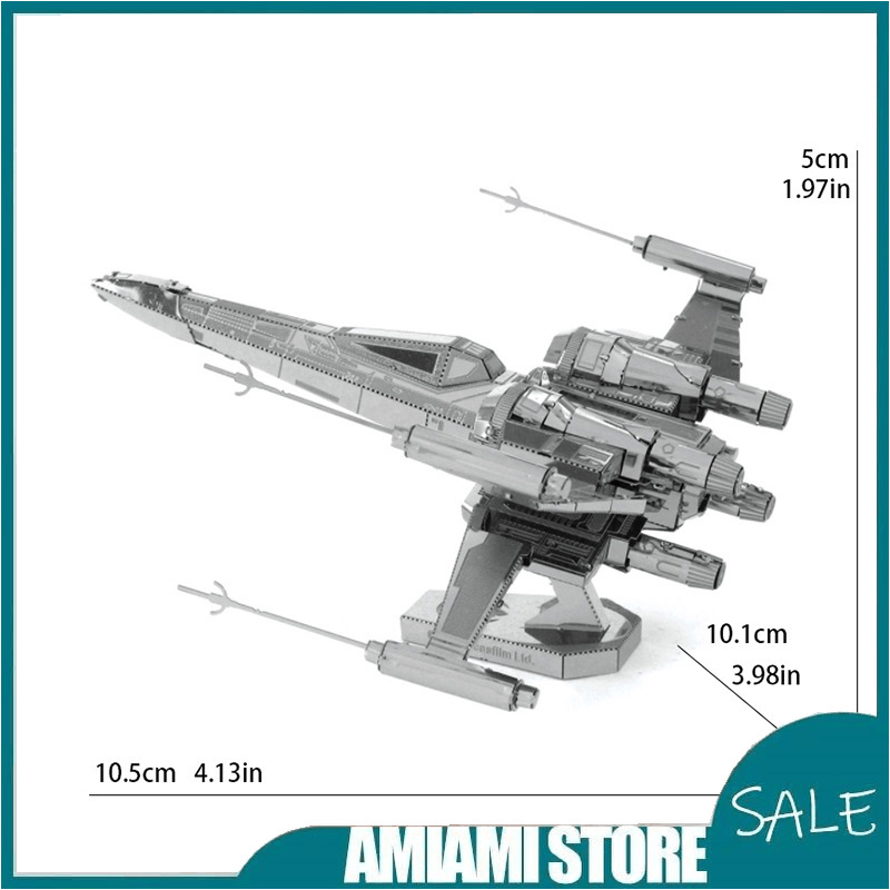 Model Kit Star Wars - Zestaw do samodzielnego montażu metalowych modeli