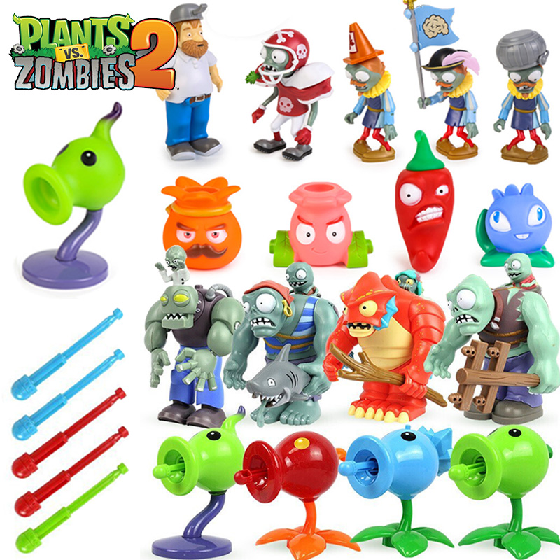 Model Kit Zombie - Zestaw zabawek Plants Vs Zombies Bez