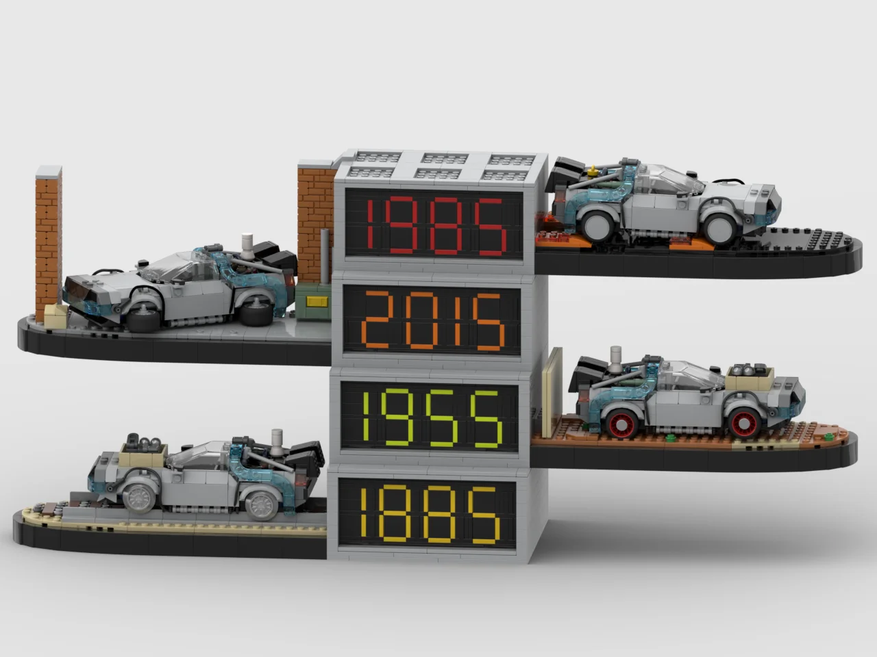 Model Kit Kyogre - Zestaw Klocków Moc Delorean Powrót do