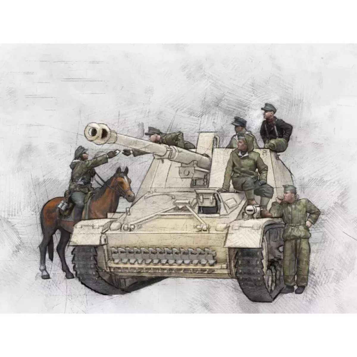 Model Kit Reshiram - Model żołnierza z żywicy w skali