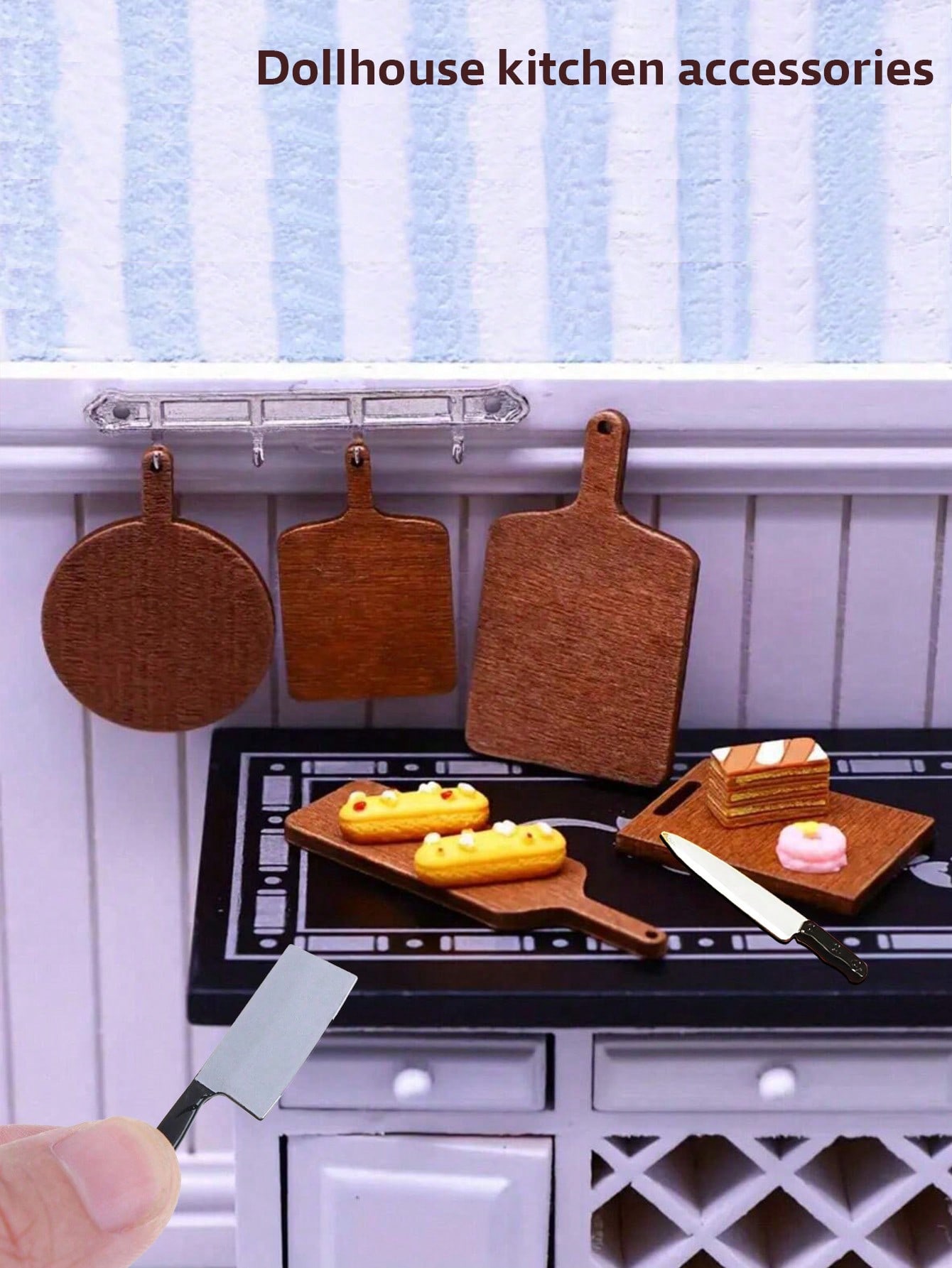Miniaturowy zestaw kuchenny do – Model Kit Wood recenzja i cena