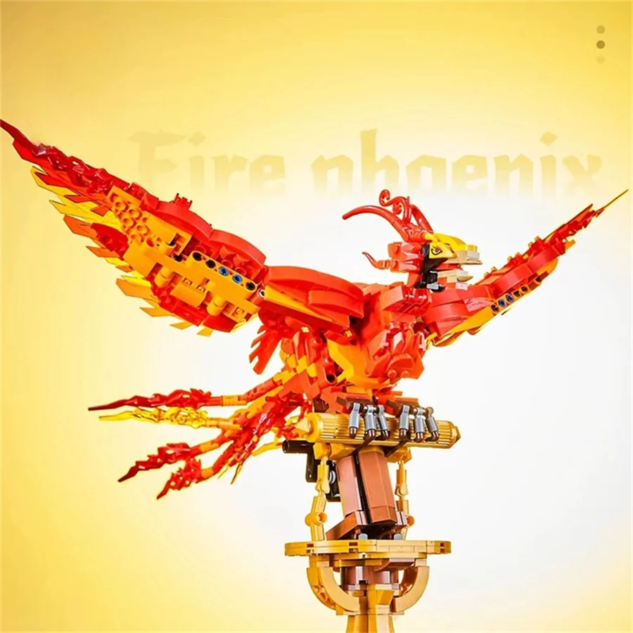 Fire Phoenix MOC zestaw do bud – Model Kit Harry Potter recenzja i cena