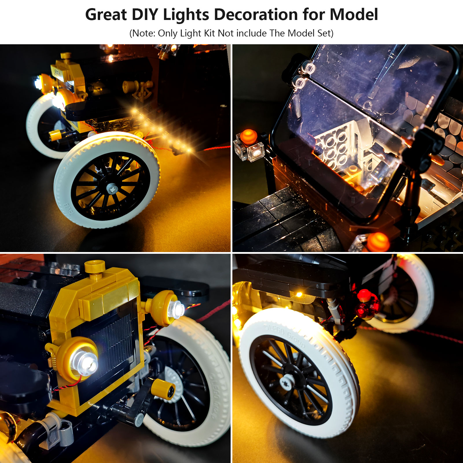Zestaw oświetlenia LED LYBMTWF – Model Kit Companies recenzja i cena