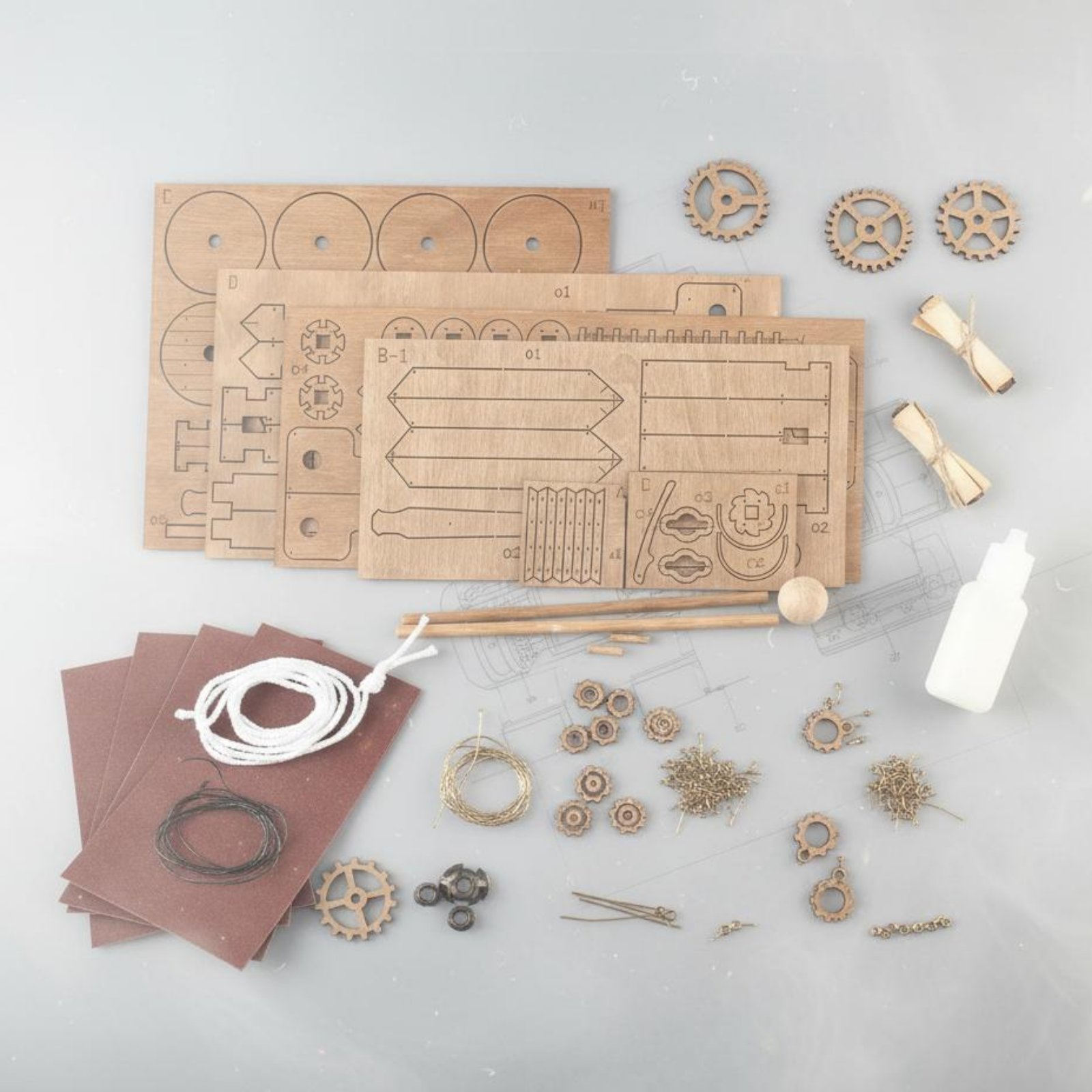 Zestaw do składania drewnianeg – Model Kit Wood recenzja i cena