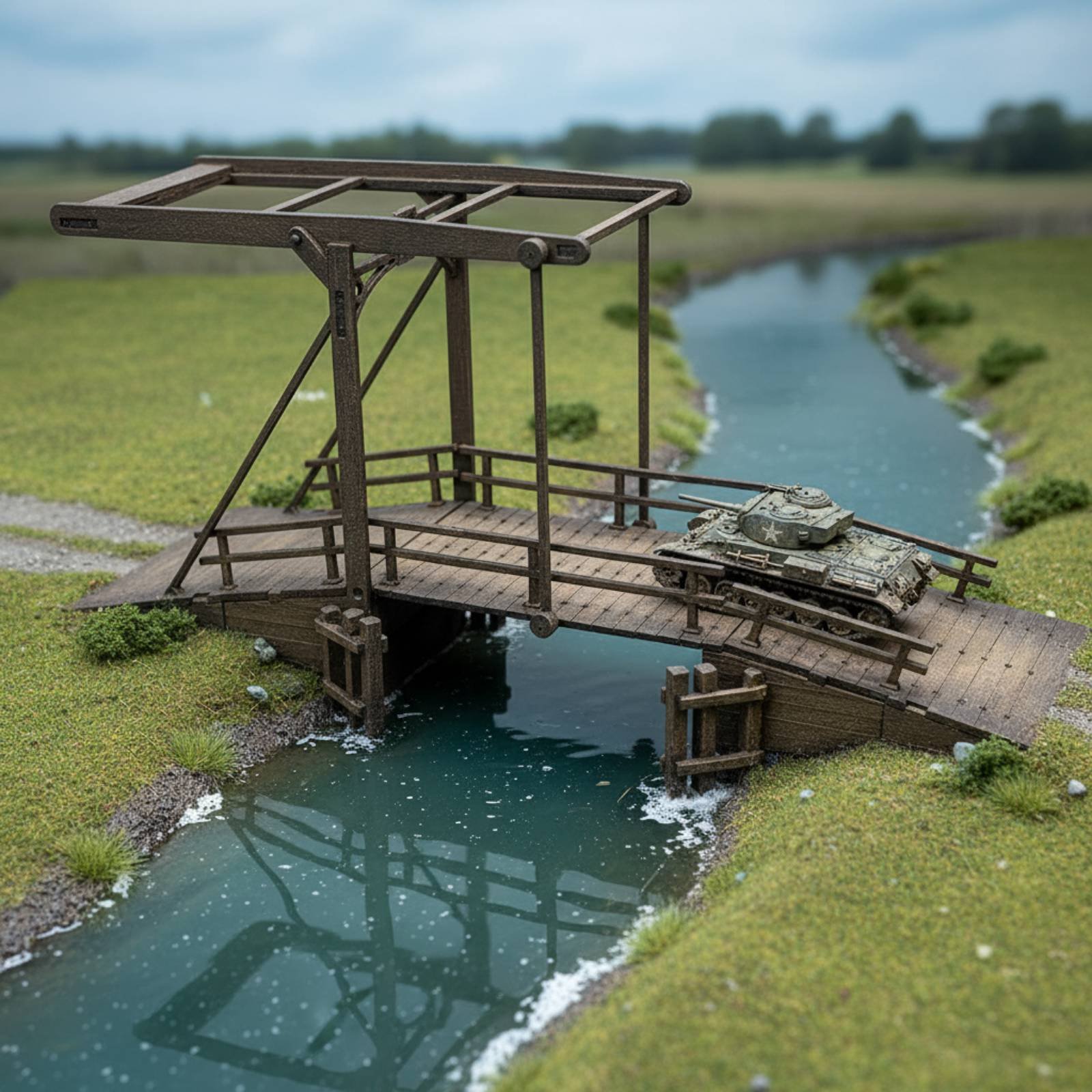 Drewniany model mostu z czasów – Model Kit Wood recenzja i cena