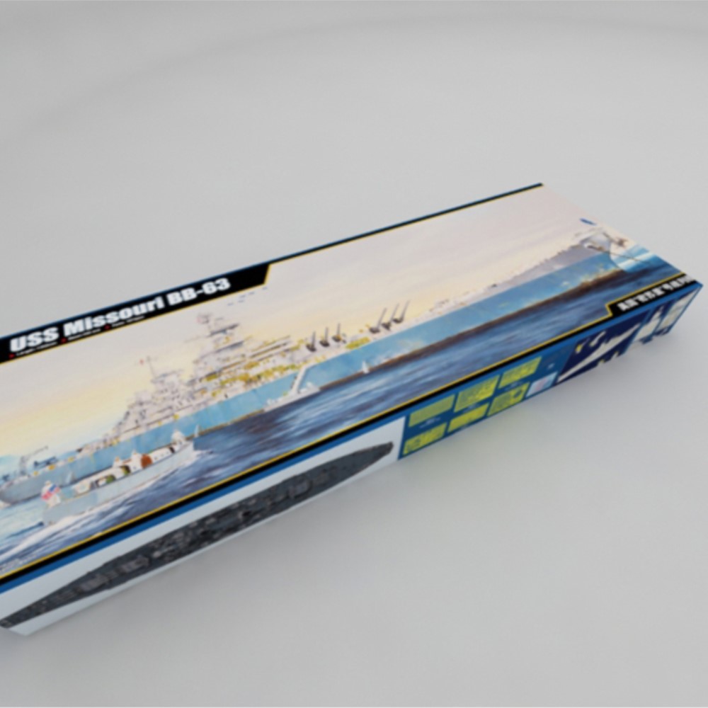 Trumpeter 03705 1/200 USS Miss – Model Kit Uss Missouri recenzja i cena
