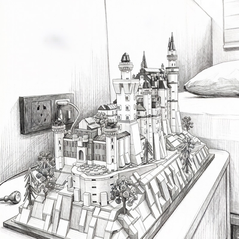 3455 elementów Zestaw modelu z – Model Kit Harry Potter recenzja i cena