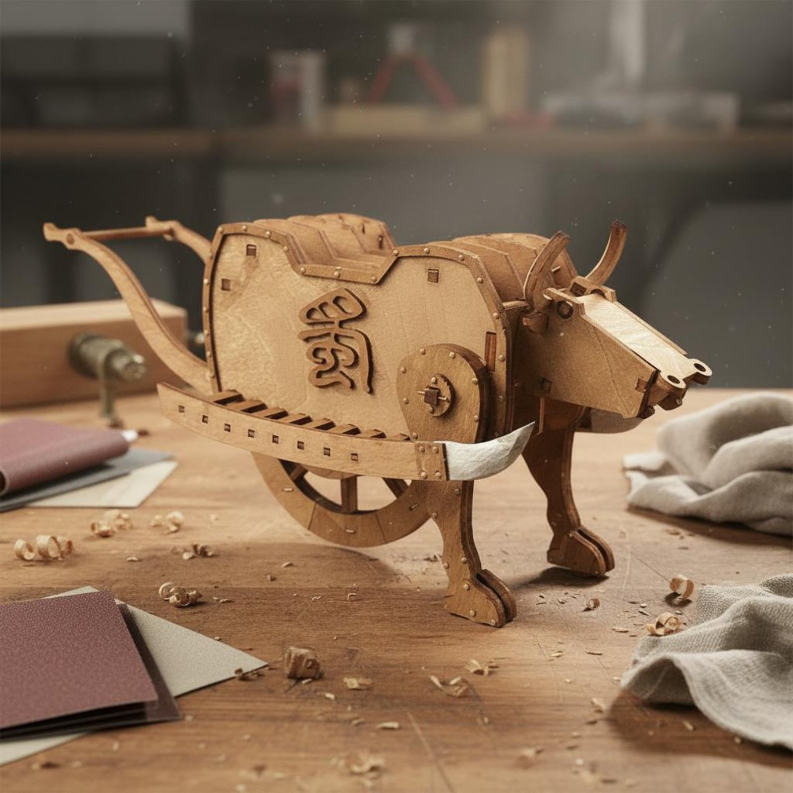 Zestaw do składania drewnianeg – Model Kit Wood recenzja i cena