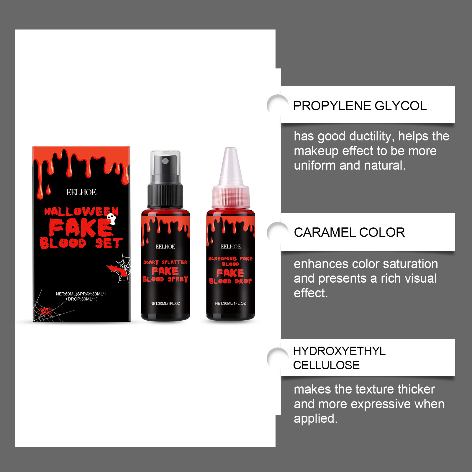 3 SZT. Halloweenowy Zestaw Szt – Wash Effect Set recenzja i cena