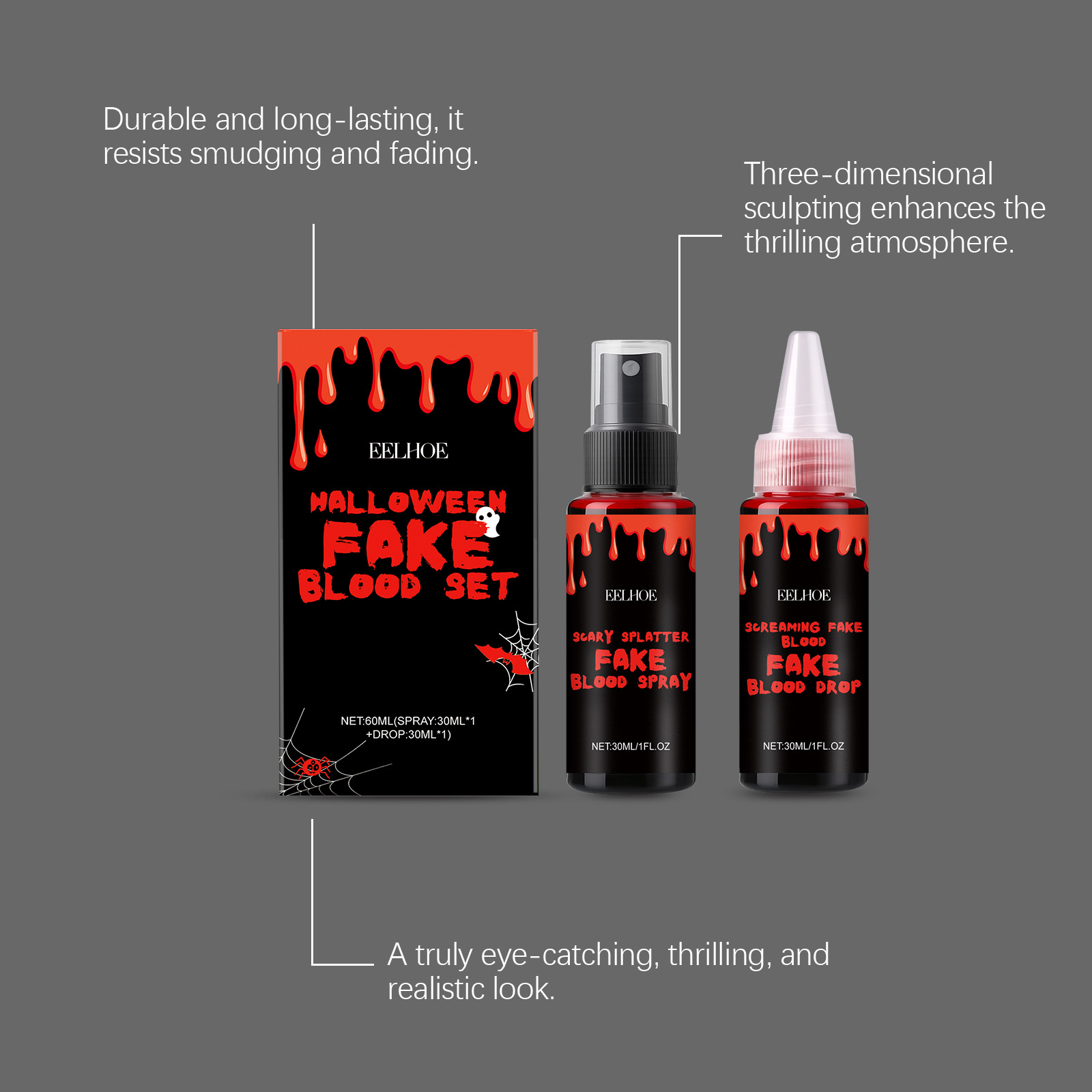 3 SZT. Halloweenowy Zestaw Szt – Wash Effect Set recenzja i cena