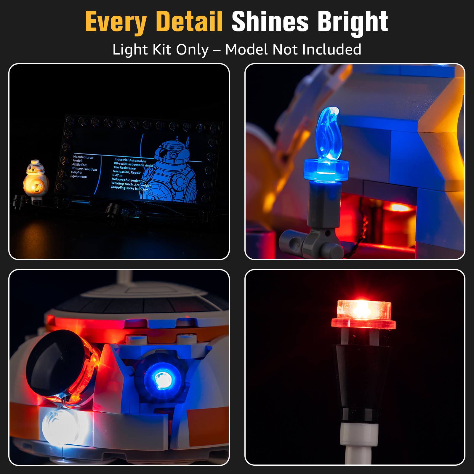 Zestaw oświetlenia LED do mode – Model Kit Companies recenzja i cena