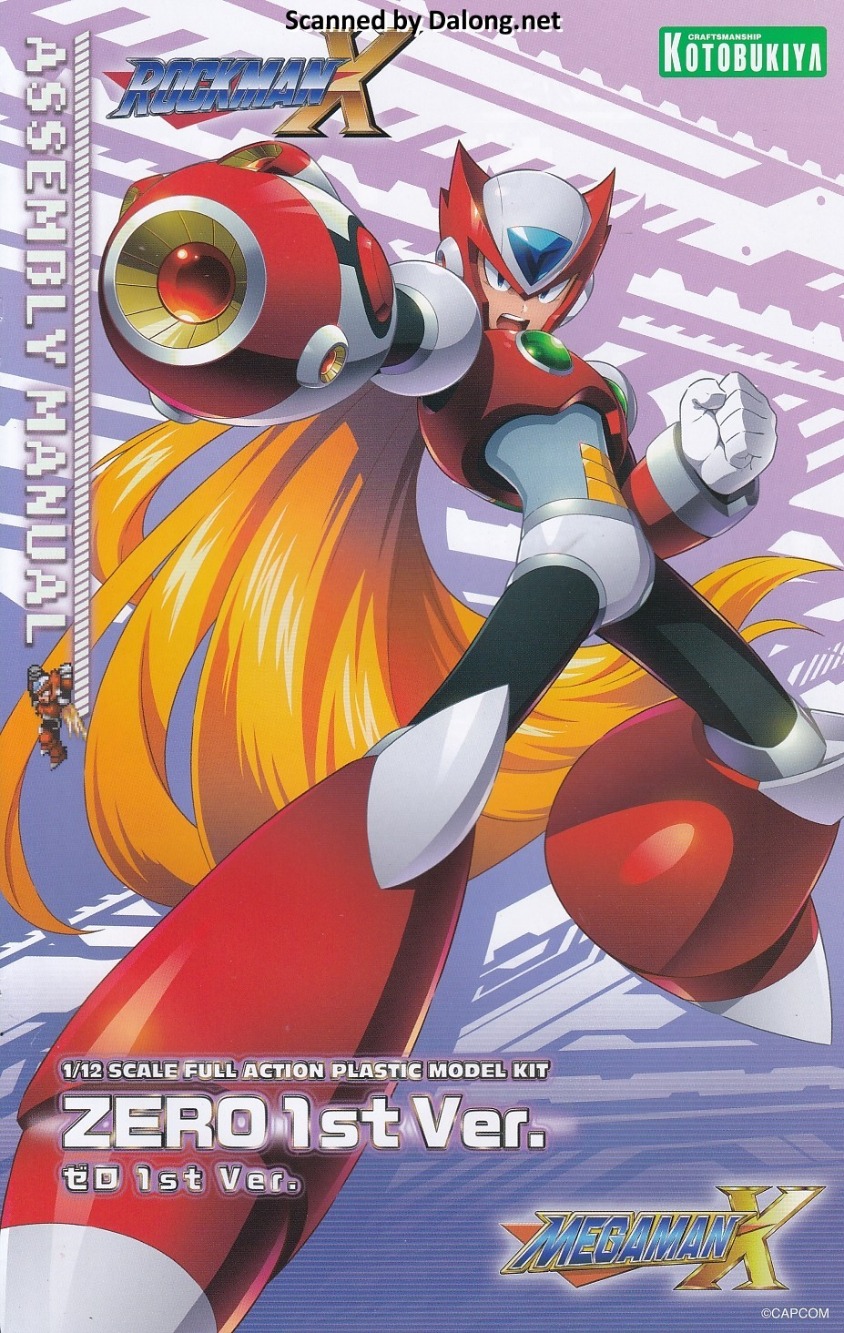 Kotobukiya Mega Man X Zero 1.  – Mega Man X Model Kit recenzja i cena