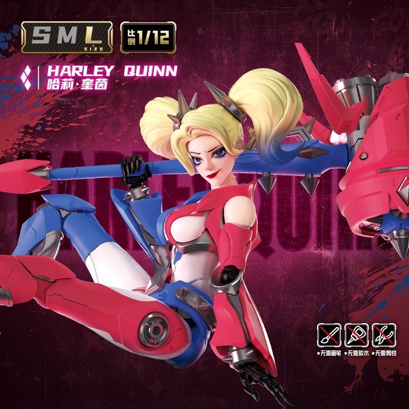 Nowe w magazynie figurki Bloke – Model Kit Harley Quinn recenzja i cena