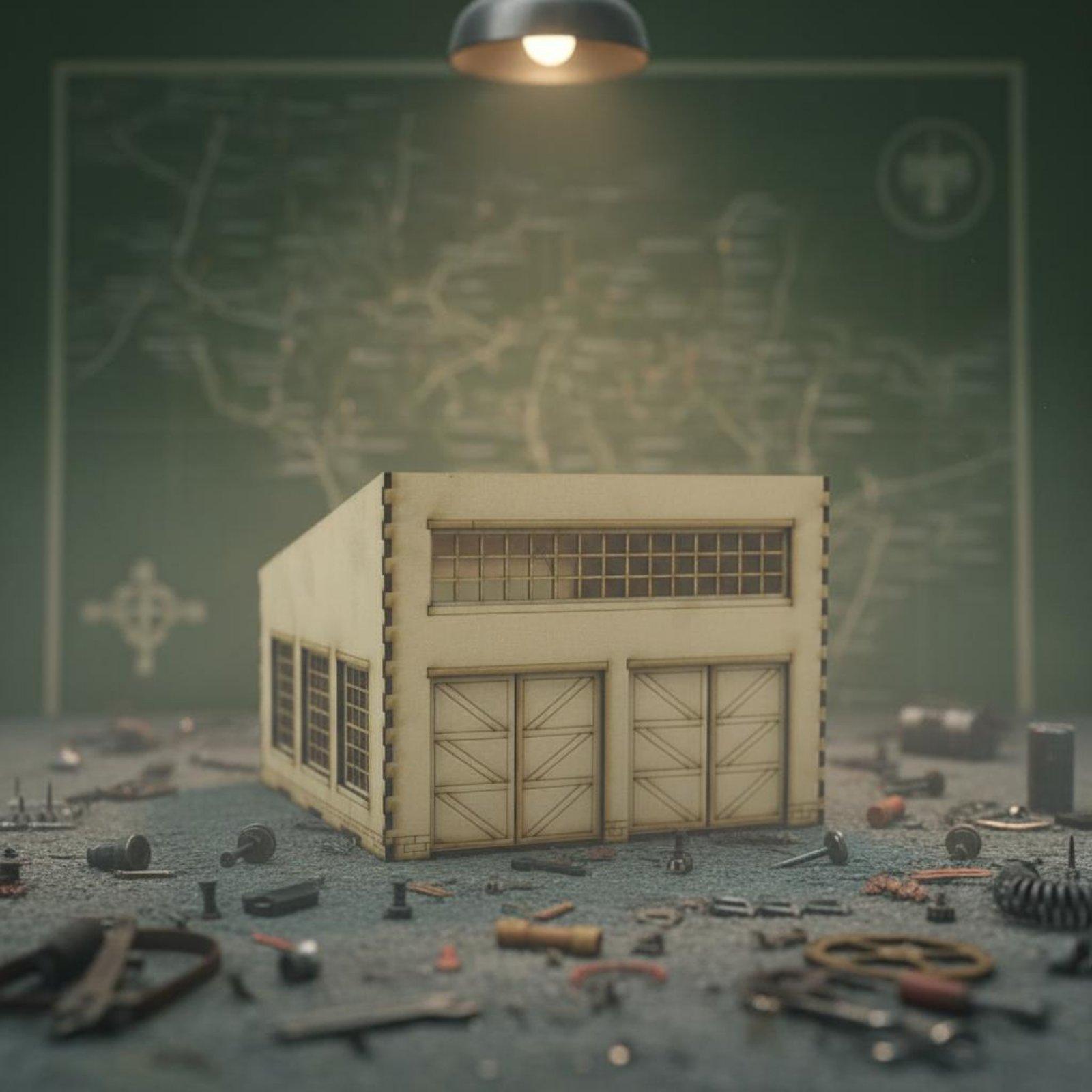 Fabryka naprawy pojazdów w cza – Model Kit Wood recenzja i cena