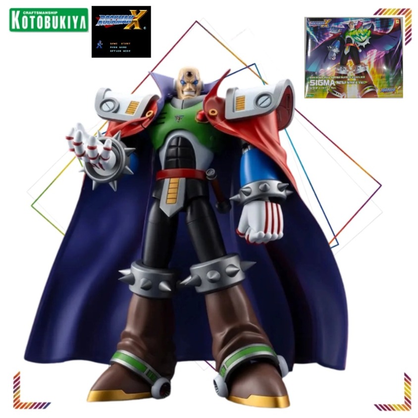 Kotobukiya Sigma Mega Man X We – Mega Man X Model Kit recenzja i cena