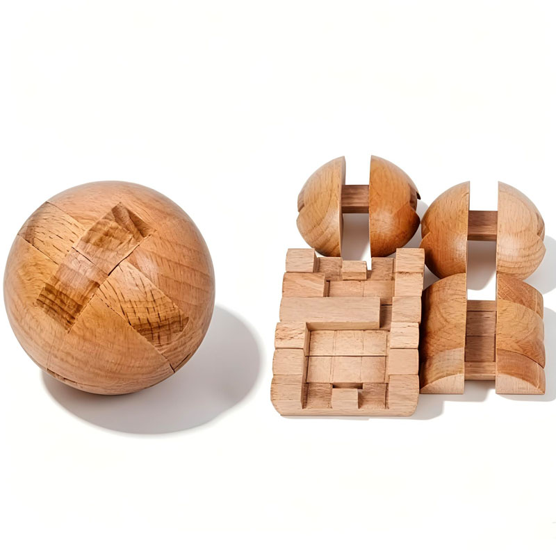 Klasyczna Drewniana Kulka Puzz – Model Kit Wood recenzja i cena