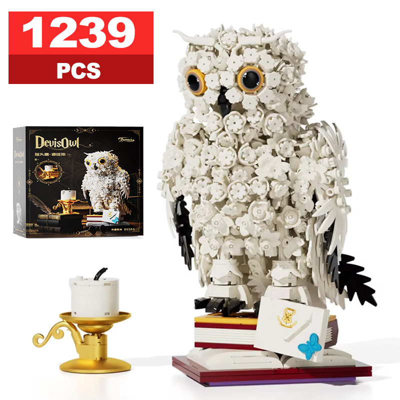 1239 sztuk + magiczna sowa klo – Model Kit Harry Potter recenzja i cena