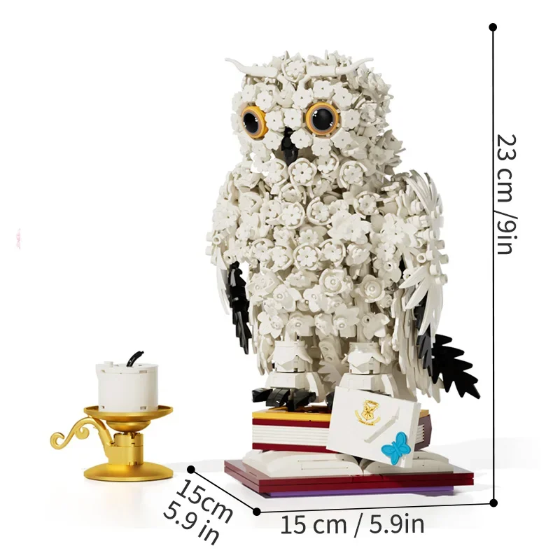 1239 sztuk + magiczna sowa klo – Model Kit Harry Potter recenzja i cena