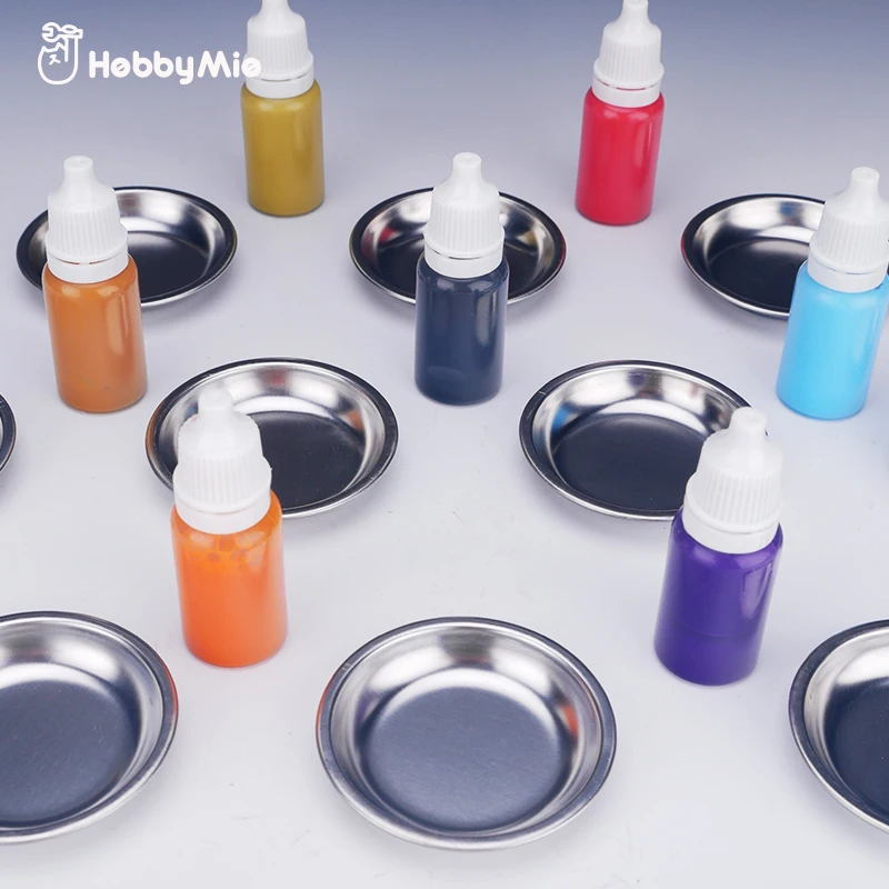 HOBBY MIO 10 szt. Metalowa pal – Plastic Model Paint recenzja i cena