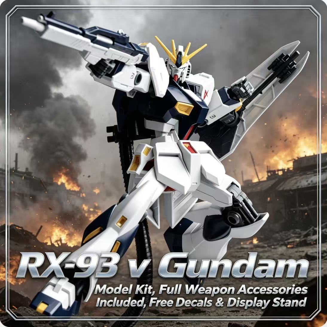 93HG 1/144 ENTRY GRADE RX-93 V – Model Kit Non Gundam recenzja i cena