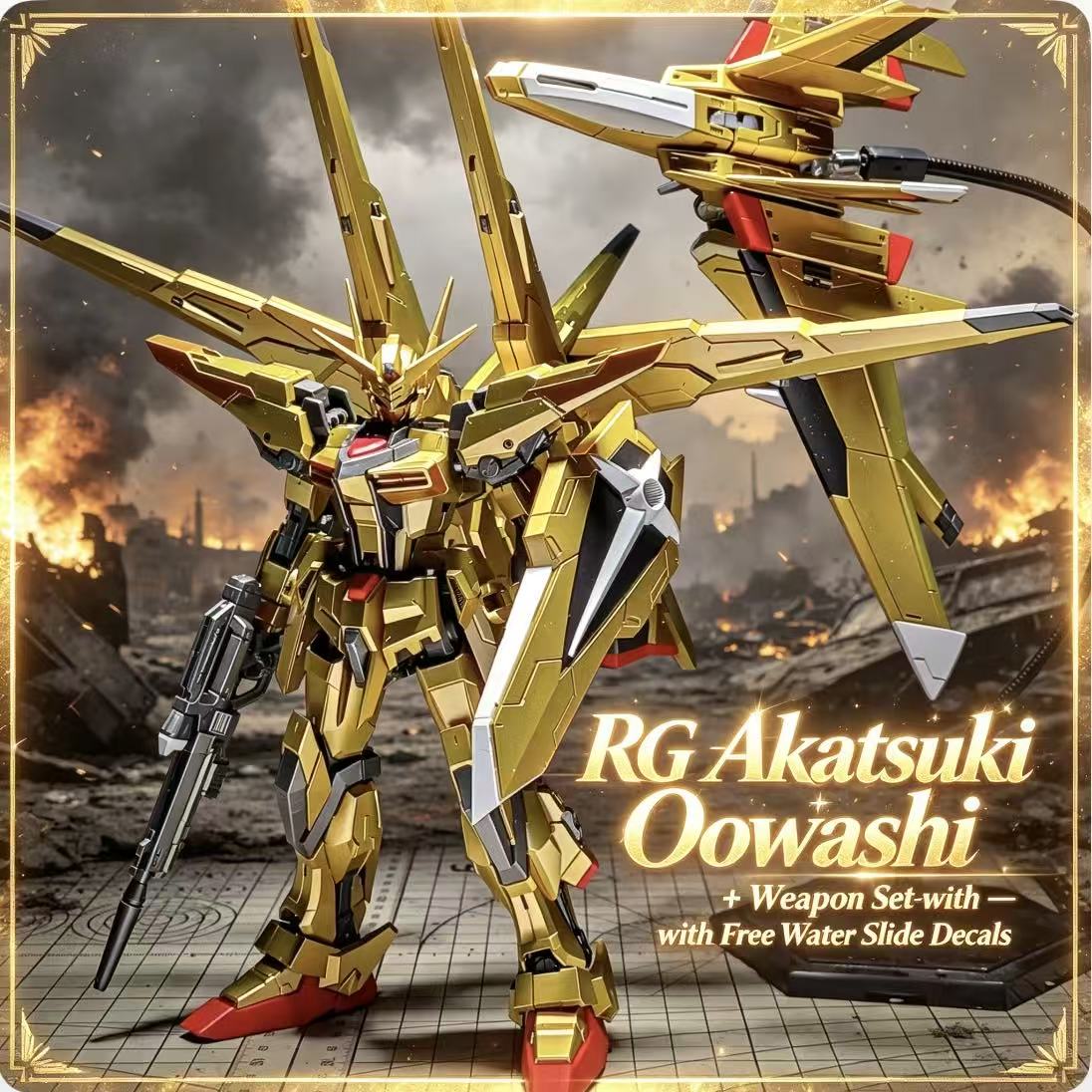 RG41 1/144 ORB-01 Akatsuki Oow – Model Kit Barbatos recenzja i cena