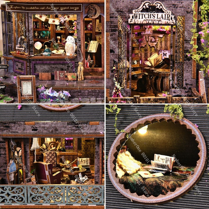 Drewniany Miniaturowy Domek -  – Model Kit Wood recenzja i cena