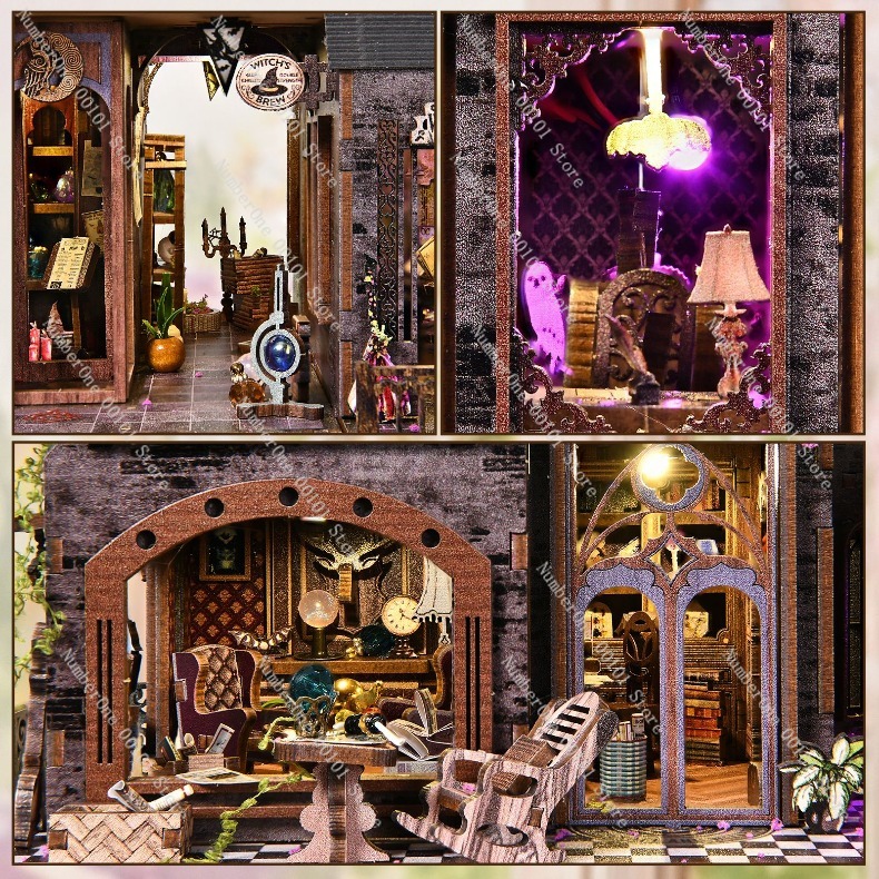 Drewniany Miniaturowy Domek -  – Model Kit Wood recenzja i cena