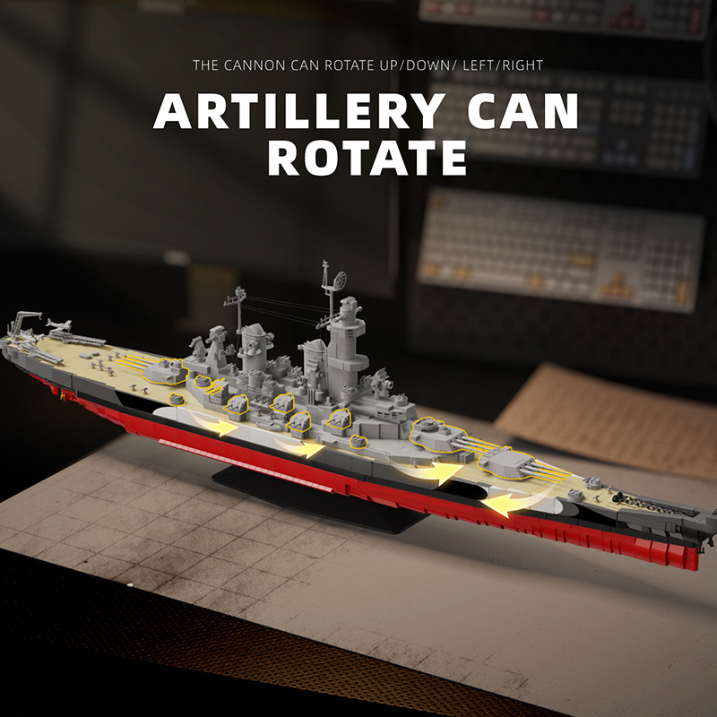 Zestaw Klocków Konstrukcyjnych – Model Kit Uss Missouri recenzja i cena