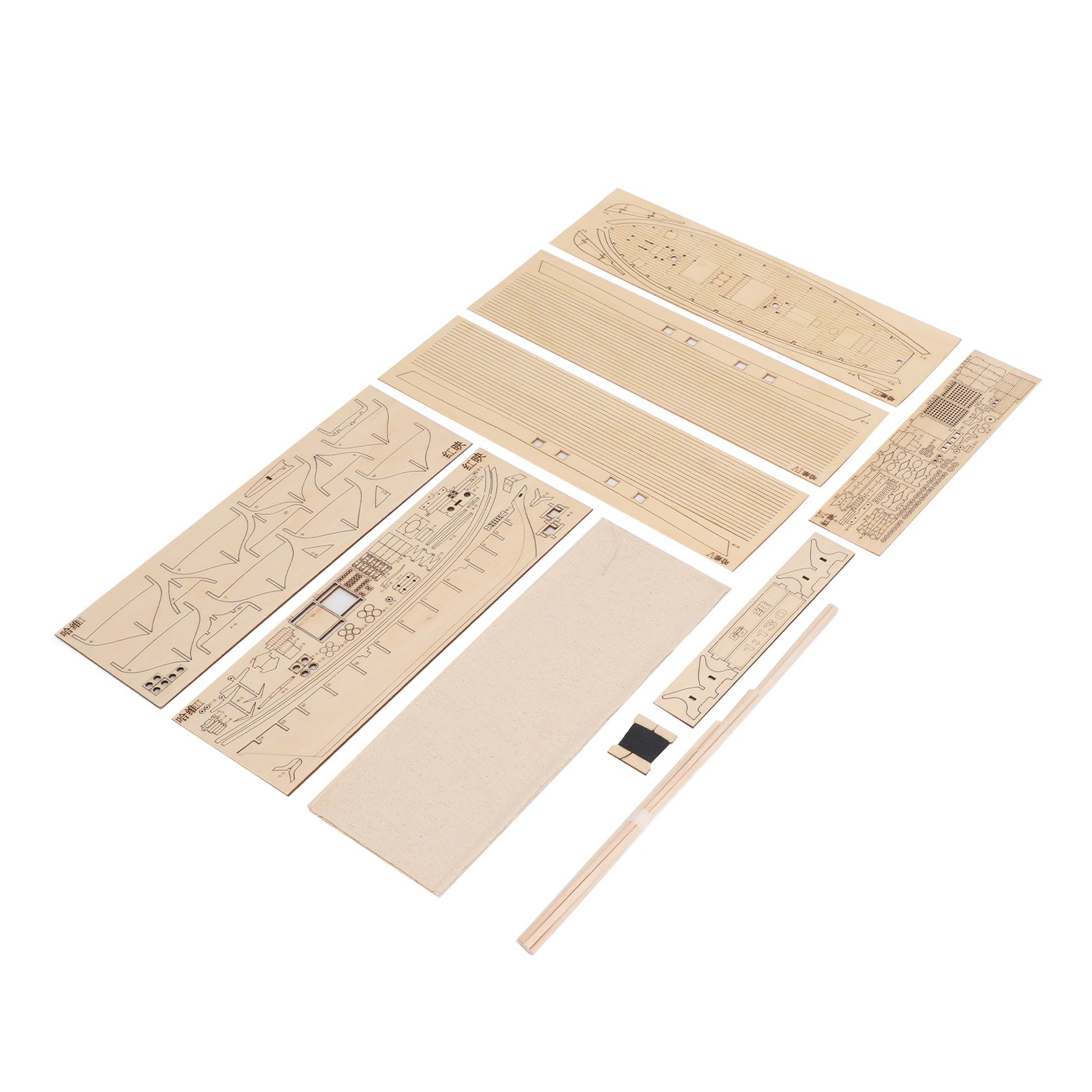 Zestaw drewnianego modelu żagl – Model Kit Wood recenzja i cena