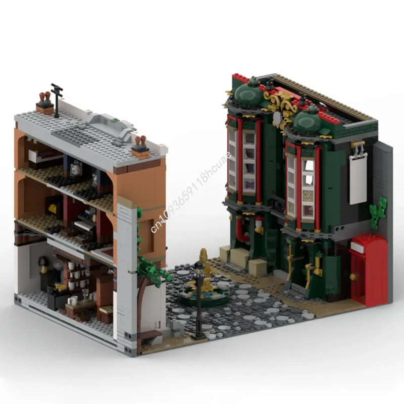 1062 elementy MOC Diagon Alley – Model Kit Harry Potter recenzja i cena
