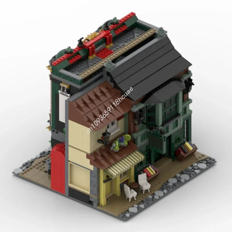 1062 elementy MOC Diagon Alley – Model Kit Harry Potter recenzja i cena