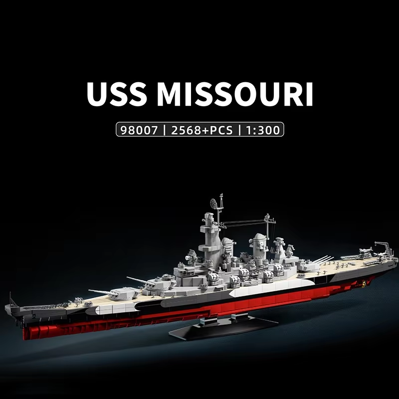 2568 elementów Zestaw do skład – Model Kit Uss Missouri recenzja i cena