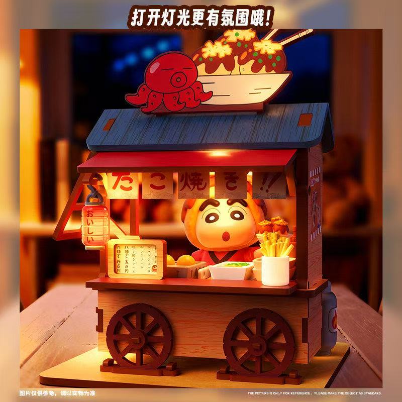 Crayon Shin-chan Wózek z Jedze – Model Kit Wood recenzja i cena